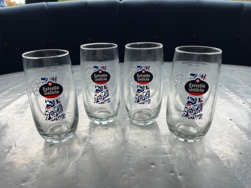 Estrella galicia pint glasses - galicia,