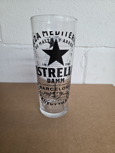 Estrella pint glasses black - 2,