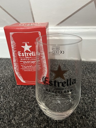 Estrella glass bnib - glass,