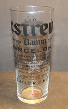 1 X Estrella Pint Glass Brand