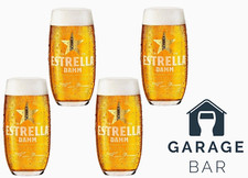 Set Of 4 Estrella Damm Beer